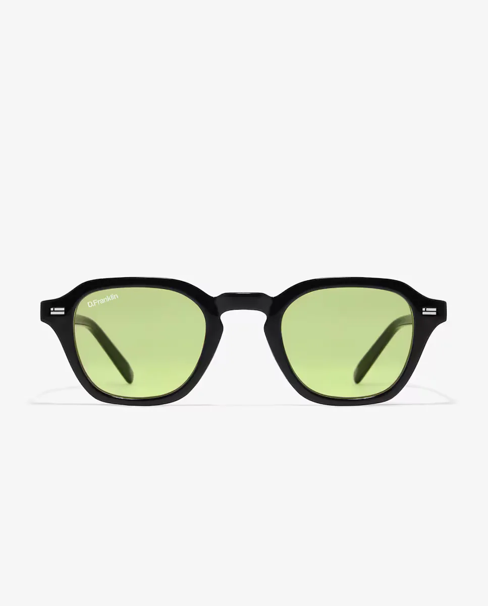 Солнцезащитные очки унисекс DFranklin в ультралегкой квадратной овальной оправе, зеленый