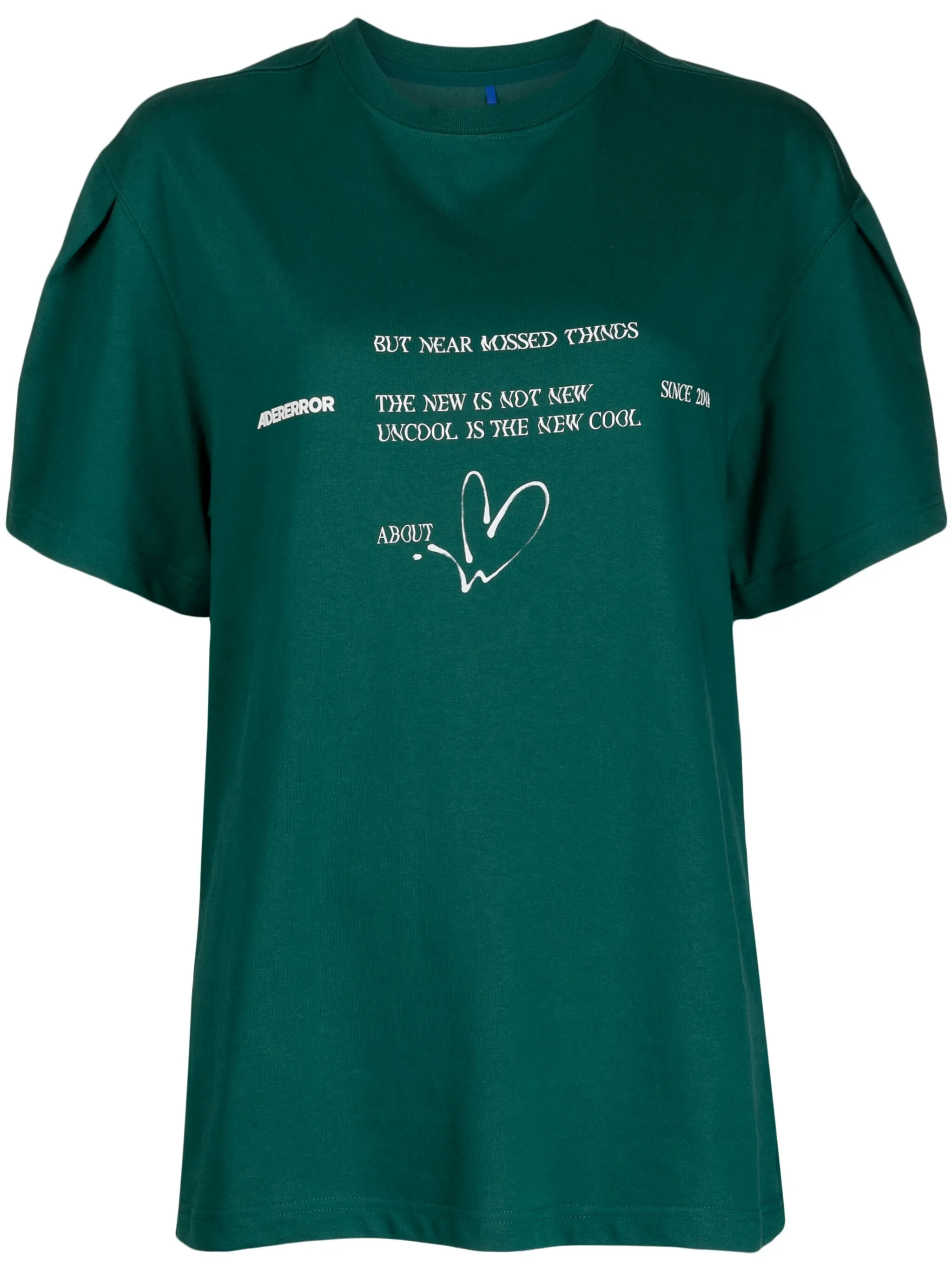 Футболка Twinkle с графичным принтом Ader Error, зеленый
Футболка Twinkle с графичным принтом Ader Error, зеленый