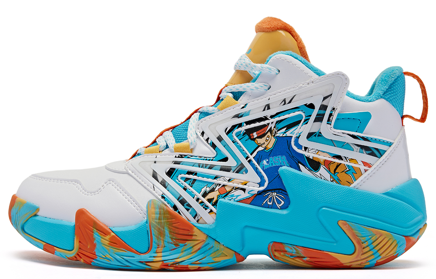 Износостойкие высокие детские повседневные кроссовки White Blue QIAODAN
Износостойкие высокие детские повседневные кроссовки White Blue QIAODAN