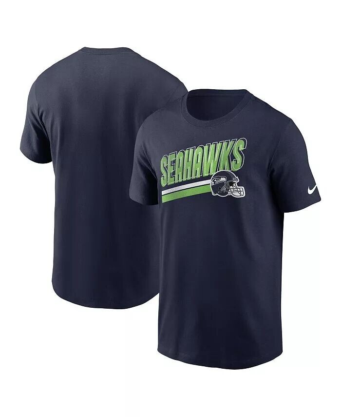 Мужская темно-синяя футболка College Seattle Seahawks Essential Blitz Lockup Nike
Мужская темно-синяя футболка College Seattle Seahawks Essential Blitz Lockup Nike
