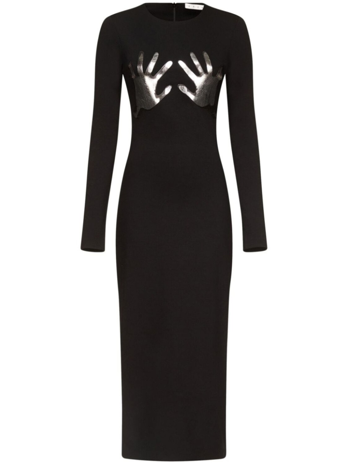 AREA платье мини с длинными рукавами и принтом, черный
AREA платье мини с длинными рукавами и принтом, черный