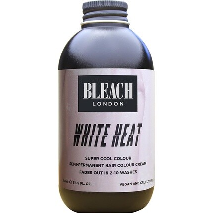 BLEACH LONDON Полуперманентная краска для волос White Heat Cool Neutral Blonde 150 мл
BLEACH LONDON Полуперманентная краска для волос White Heat Cool Neutral Blonde 150 мл