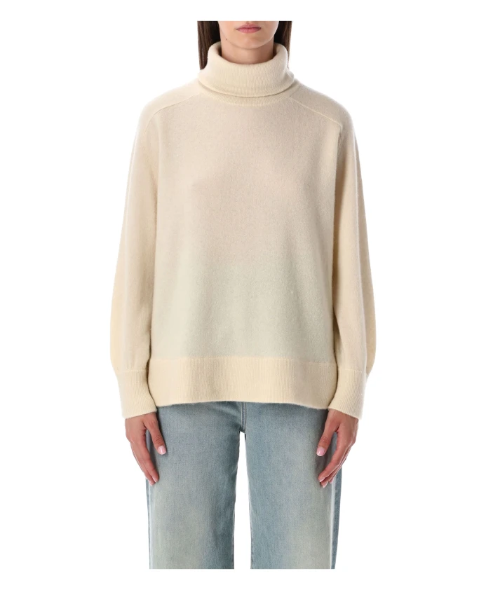 Уютный шерстяной кашемировый свитер с высоким воротником American Vintage, розовый
Уютный шерстяной кашемировый свитер с высоким воротником American Vintage, розовый