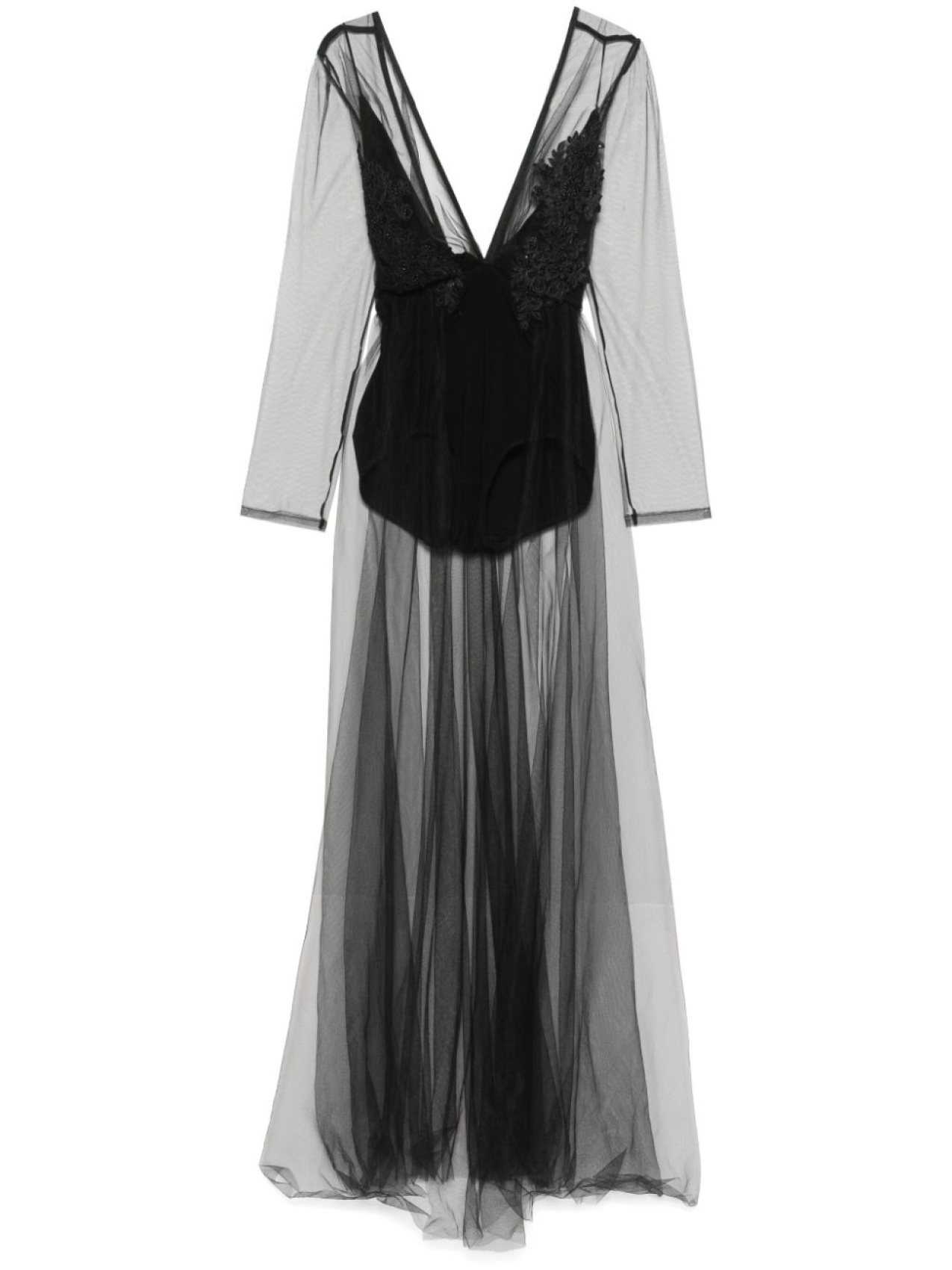 Alchemy кружевное боди из коллаборации с Lia Aram, черный 
Alchemy кружевное боди из коллаборации с Lia Aram, черный