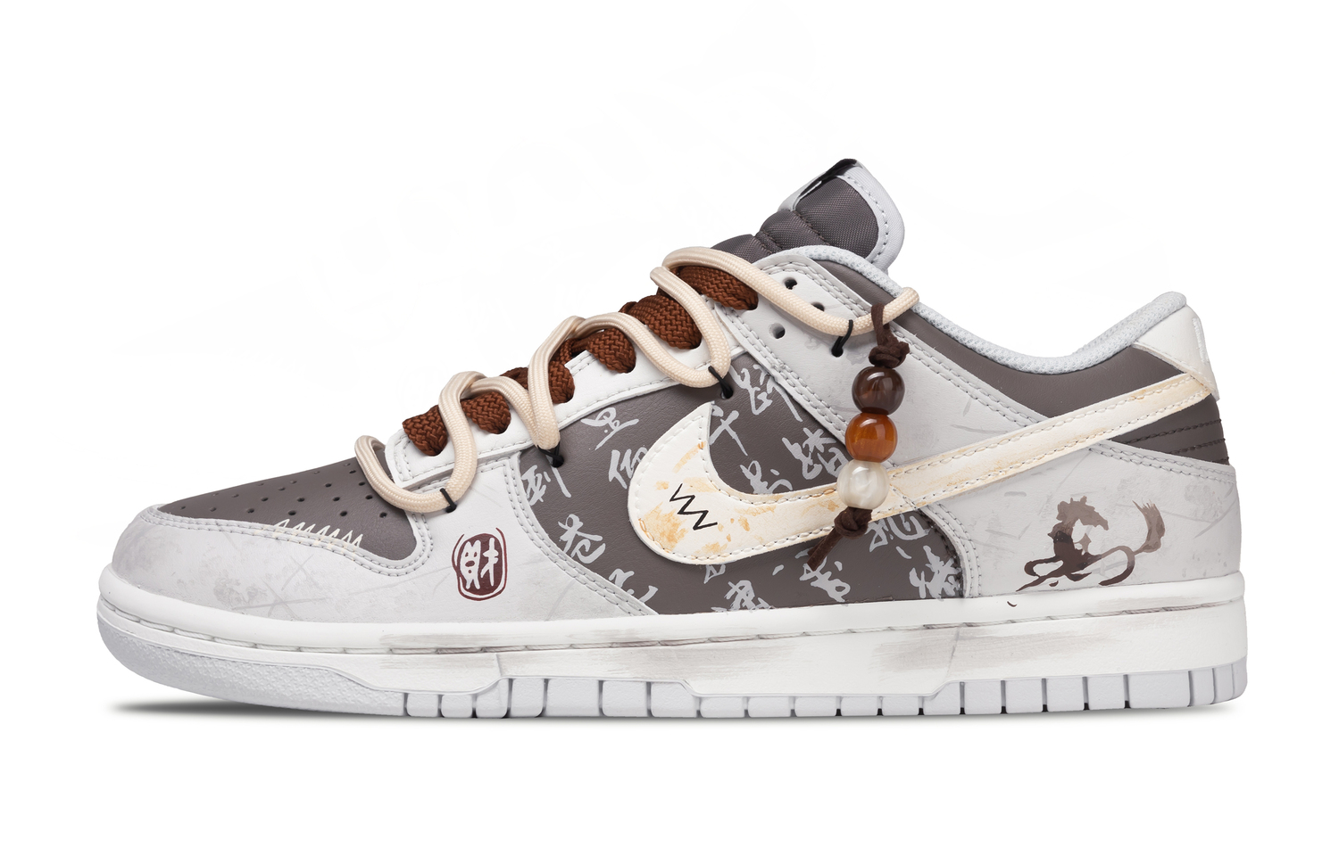 Nike Кроссовки для скейтбординга Dunk Ma Wen Bi с покрытием, устойчивым к истиранию, легкие, низкие, унисекс, серо-коричневые
Nike Кроссовки для скейтбординга Dunk Ma Wen Bi с покрытием, устойчивым к истиранию, легкие, низкие, унисекс, серо-коричневые