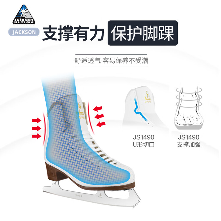 JACKSON Фигурные коньки Canadian Imported JS1490, детские, для начинающих, розовые, размер 33
JACKSON Фигурные коньки Canadian Imported JS1490, детские, для начинающих, розовые, размер 33