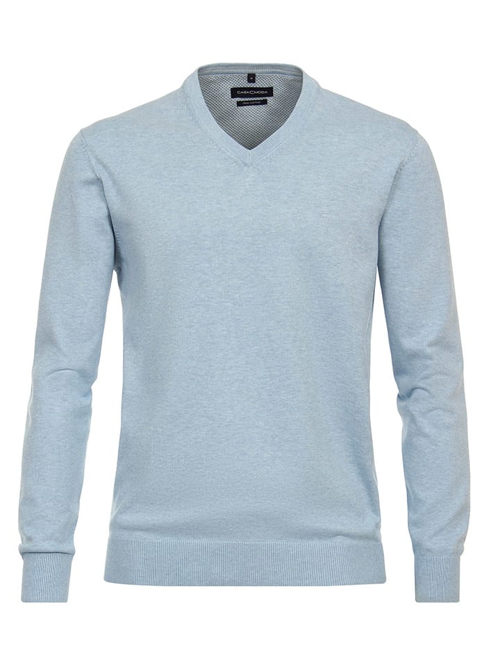 Светло-голубой свитер CASAMODA
Светло-голубой свитер CASAMODA