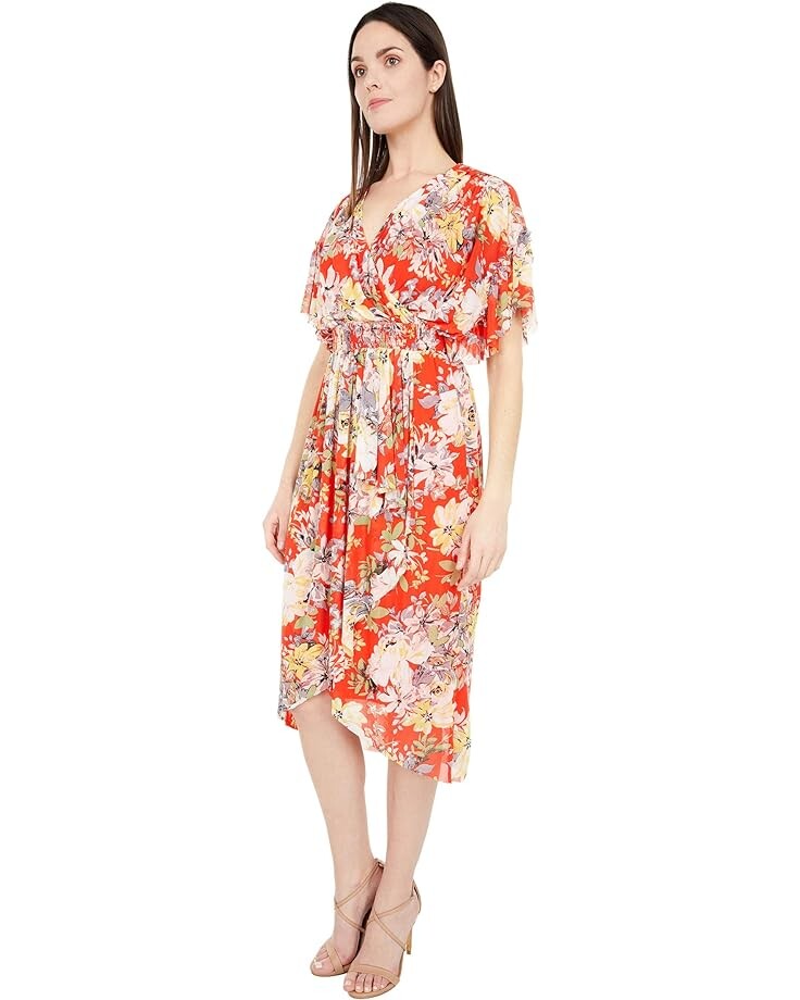 Платье London Times Spring Garden Mesh Surplus Shirred Flounce Dress, цвет Red Multi
Платье London Times Spring Garden Mesh Surplus Shirred Flounce Dress, цвет Red Multi
