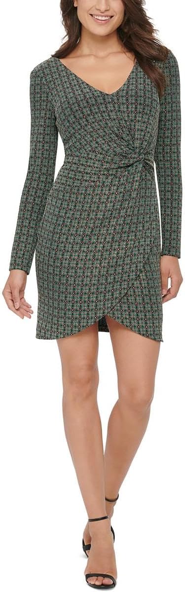 Женское платье с длинным рукавом и металлическим эффектом GUESS, Emerald Multi
Женское платье с длинным рукавом и металлическим эффектом GUESS, Emerald Multi