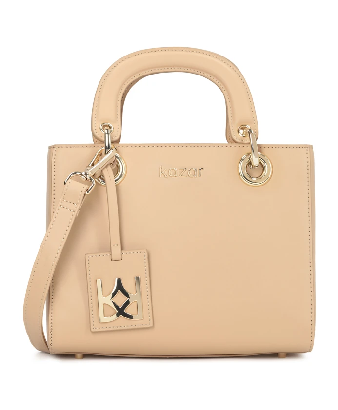 Кожаная сумка прочной конструкции. Kazar, бежевый
Кожаная сумка прочной конструкции. Kazar, бежевый