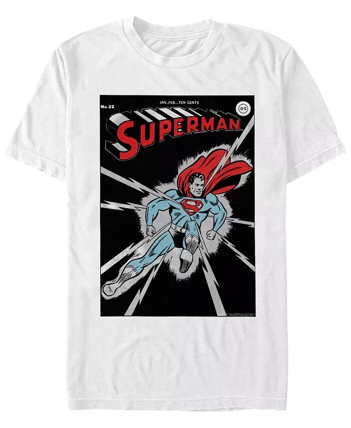 Футболка с коротким рукавом DC Men's Superman Lightning Comic Cover Fifth Sun
Футболка с коротким рукавом DC Men's Superman Lightning Comic Cover Fifth Sun