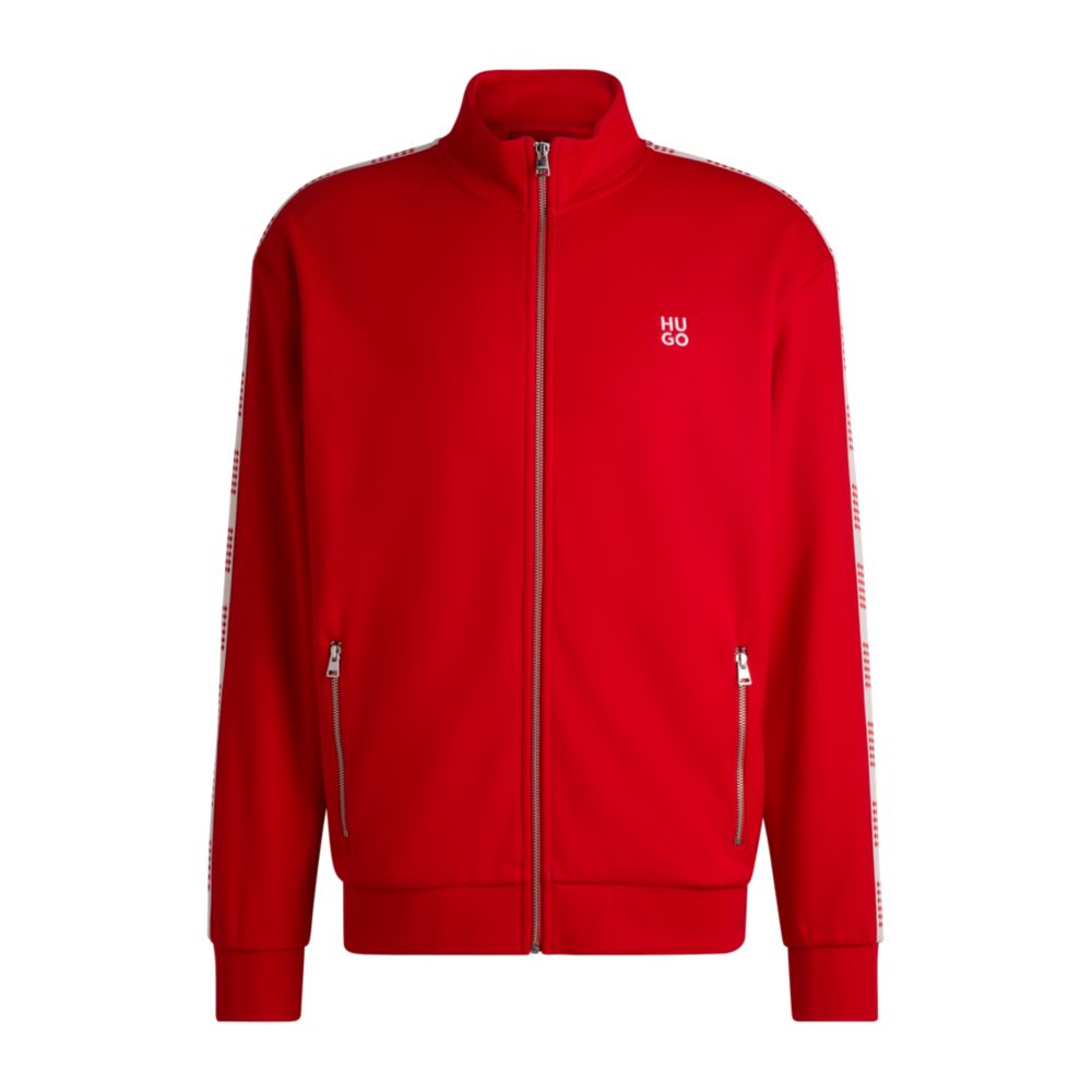 Толстовка с клетчатой лентой HUGO, светло-розовый
Толстовка с клетчатой лентой HUGO, светло-розовый