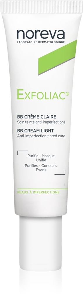 Крем Exfoliac против несовершенств, тонированный BB-крем Noreva, atspalvis light 30 мл
Крем Exfoliac против несовершенств, тонированный BB-крем Noreva, atspalvis light 30 мл