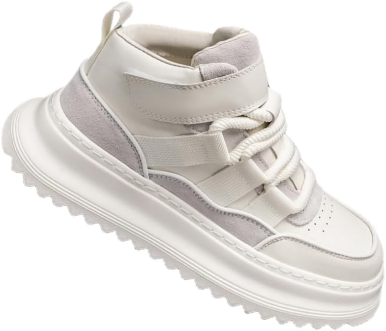 Мужские зимние и осенние высокие кроссовки - толстая подошва для увеличения роста, противоскользящие и прочные, дышащие и удобные, стильные и универсальные Fmshi, белый
Мужские зимние и осенние высокие кроссовки - толстая подошва для увеличения роста, противоскользящие и прочные, дышащие и удобные, стильные и универсальные Fmshi, белый