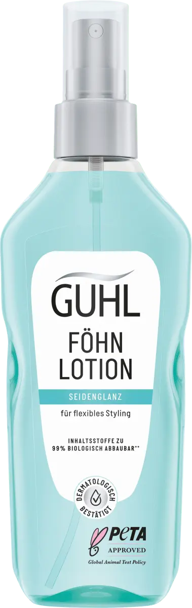 Лосьон-фен для волос шелковый блеск 150 мл GUHL
Лосьон-фен для волос шелковый блеск 150 мл GUHL