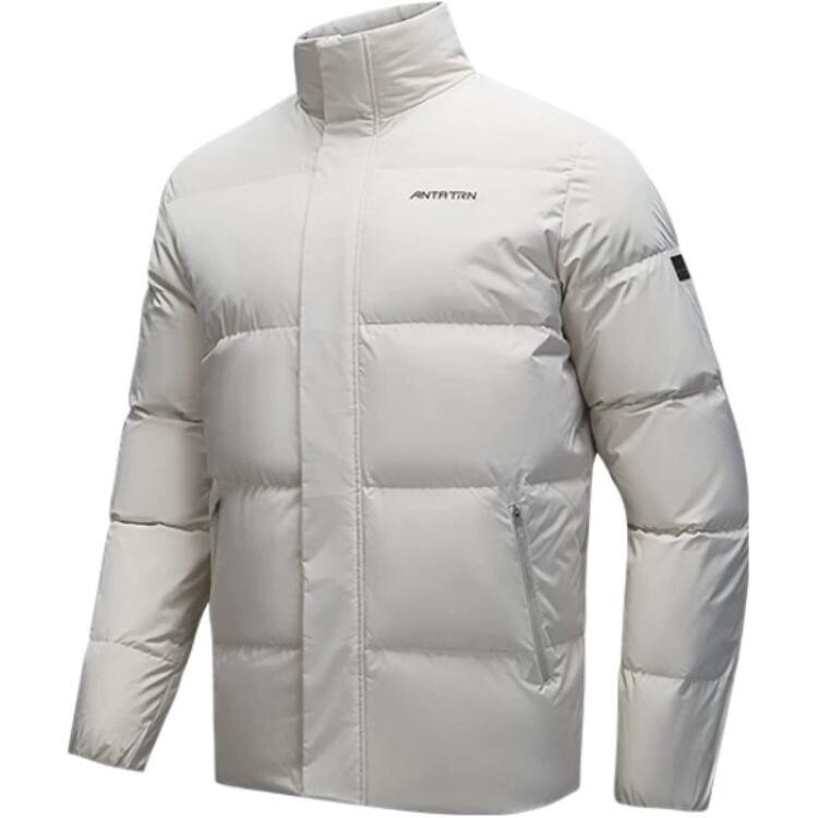 Variety Training Collection Пуховик мужской овсяно-серый Anta 
Variety Training Collection Пуховик мужской овсяно-серый Anta