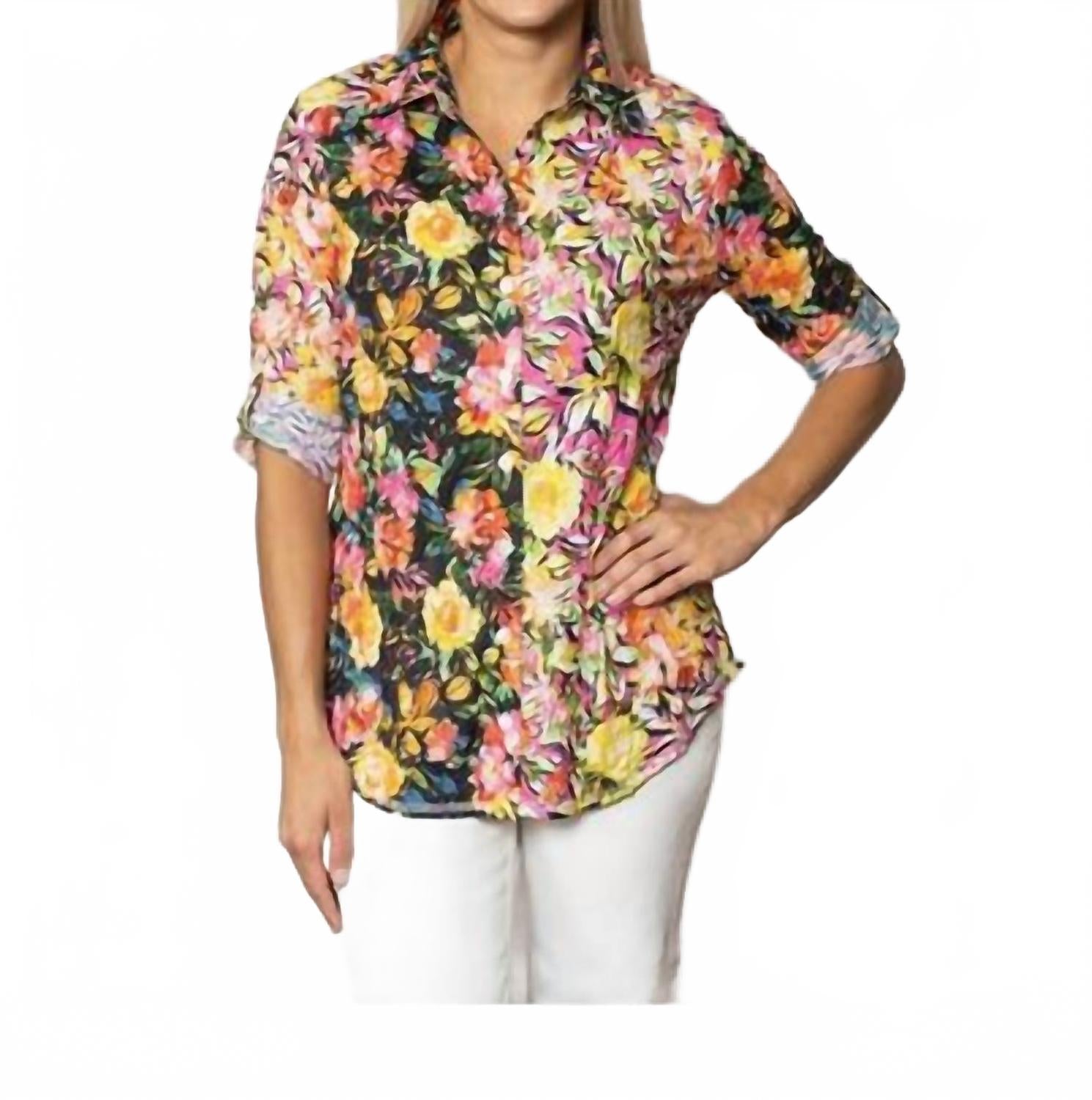 Рубашка на пуговицах в стиле "Дерзкий/Садовый вечер" SNO SKINS, sassy/garden party
Рубашка на пуговицах в стиле "Дерзкий/Садовый вечер" SNO SKINS, sassy/garden party