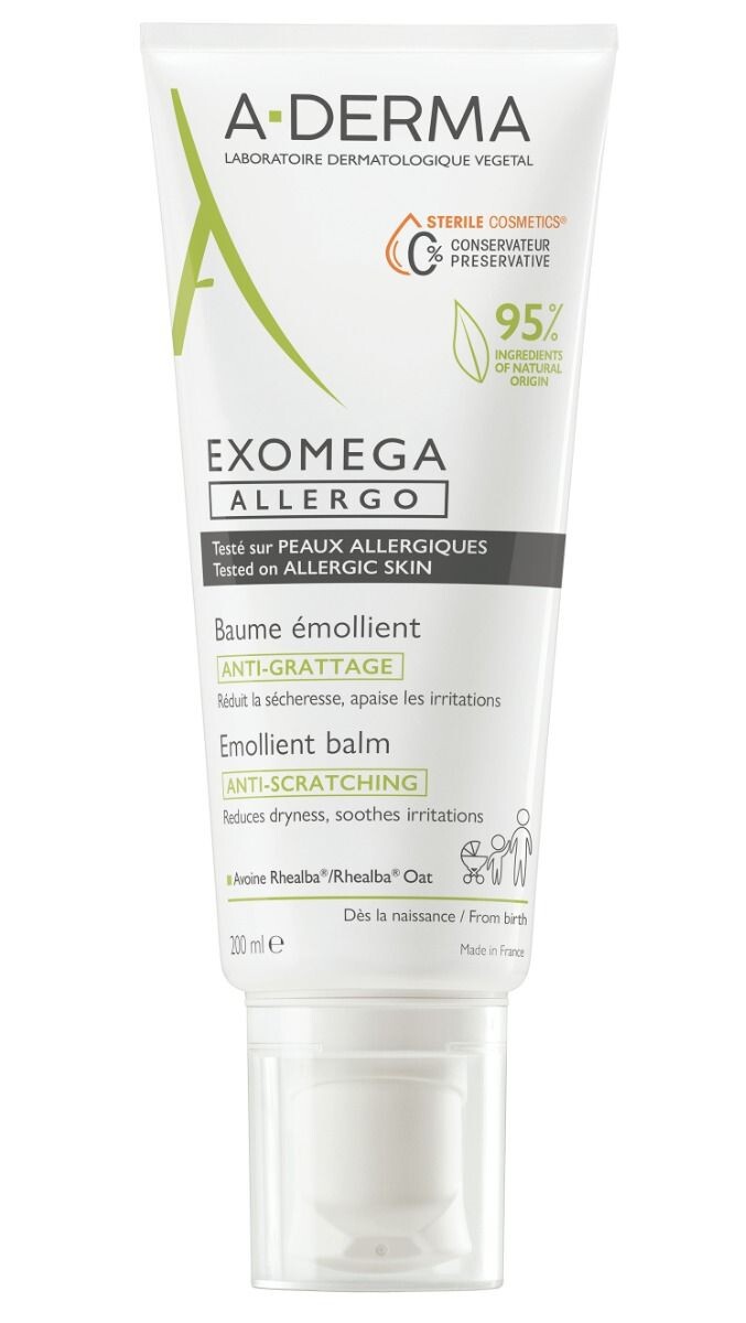 A-Derma Exomega Allergo лосьон для тела, 200 ml
A-Derma Exomega Allergo лосьон для тела, 200 ml