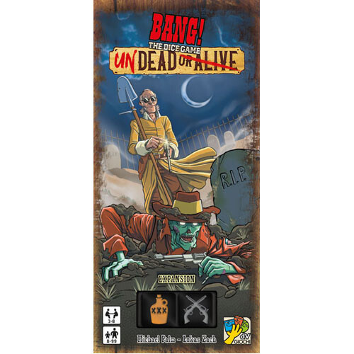 Игровые кубики Bang! The Dice Game: Undead Or Alive dV Giochi
Игровые кубики Bang! The Dice Game: Undead Or Alive dV Giochi