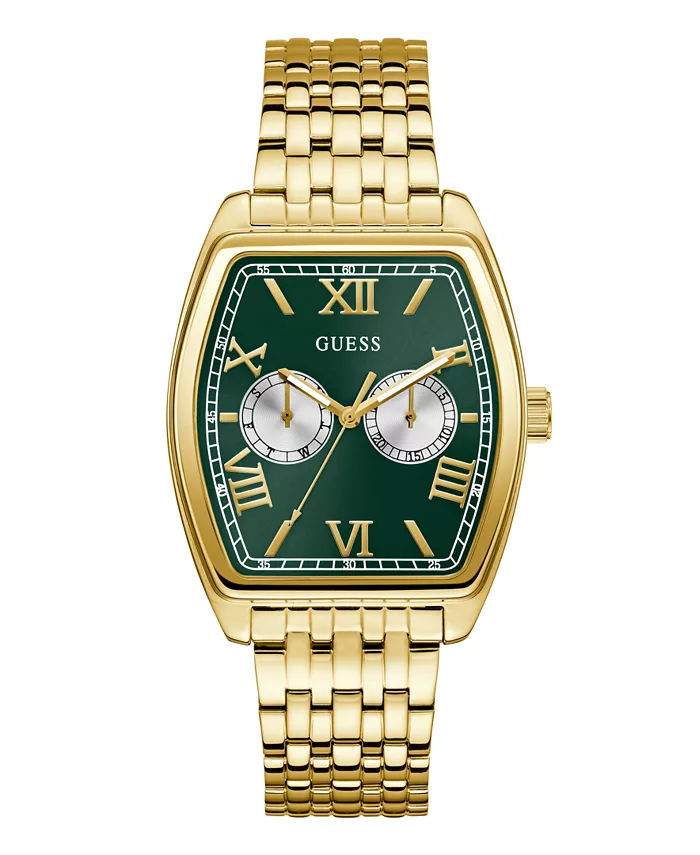 Мужские многофункциональные часы золотого тона, 38mm Guess
Мужские многофункциональные часы золотого тона, 38mm Guess