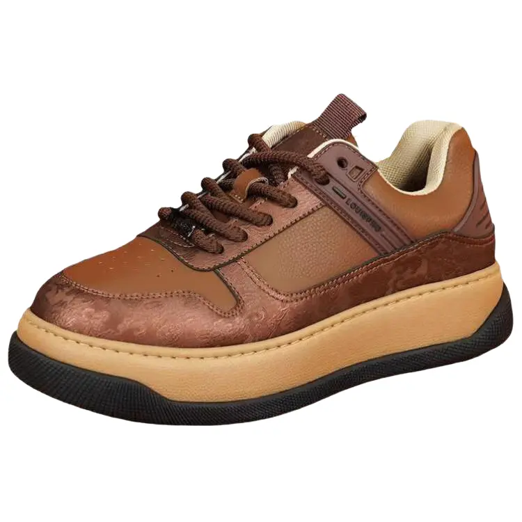 LOUISPRO Коричневые мужские повседневные кроссовки Low Top с амортизацией и устойчивостью к истиранию, цвет Brown
LOUISPRO Коричневые мужские повседневные кроссовки Low Top с амортизацией и устойчивостью к истиранию, цвет Brown