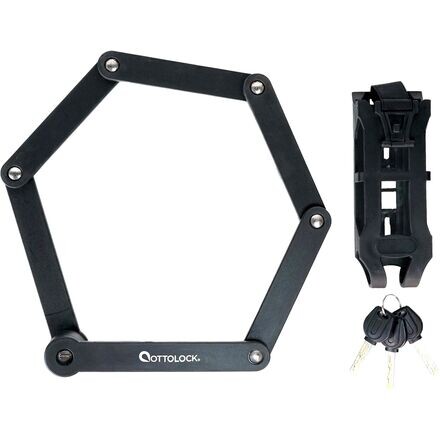 Складной замок для велосипеда Sidekick OTTO, черный
Складной замок для велосипеда Sidekick OTTO, черный