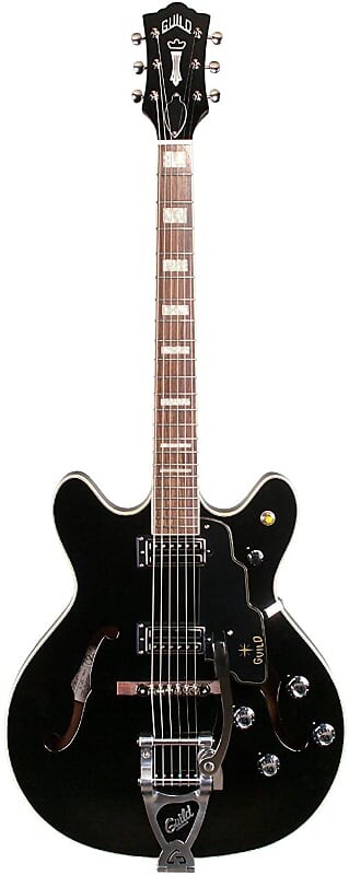Электрогитара Guild Starfire V - Semi Hollow Body Electric Guitar with Case - Black
Электрогитара Guild Starfire V - Semi Hollow Body Electric Guitar with Case - Black