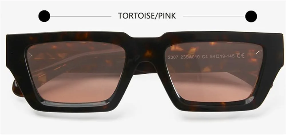 Прямоугольные солнцезащитные очки из толстого ацетата для мужчин и женщин, солнцезащитные очки для женщин, защита от УФ-излучения UV400 VFDHN, Black Gray
Прямоугольные солнцезащитные очки из толстого ацетата для мужчин и женщин, солнцезащитные очки для женщин, защита от УФ-излучения UV400 VFDHN, Black Gray