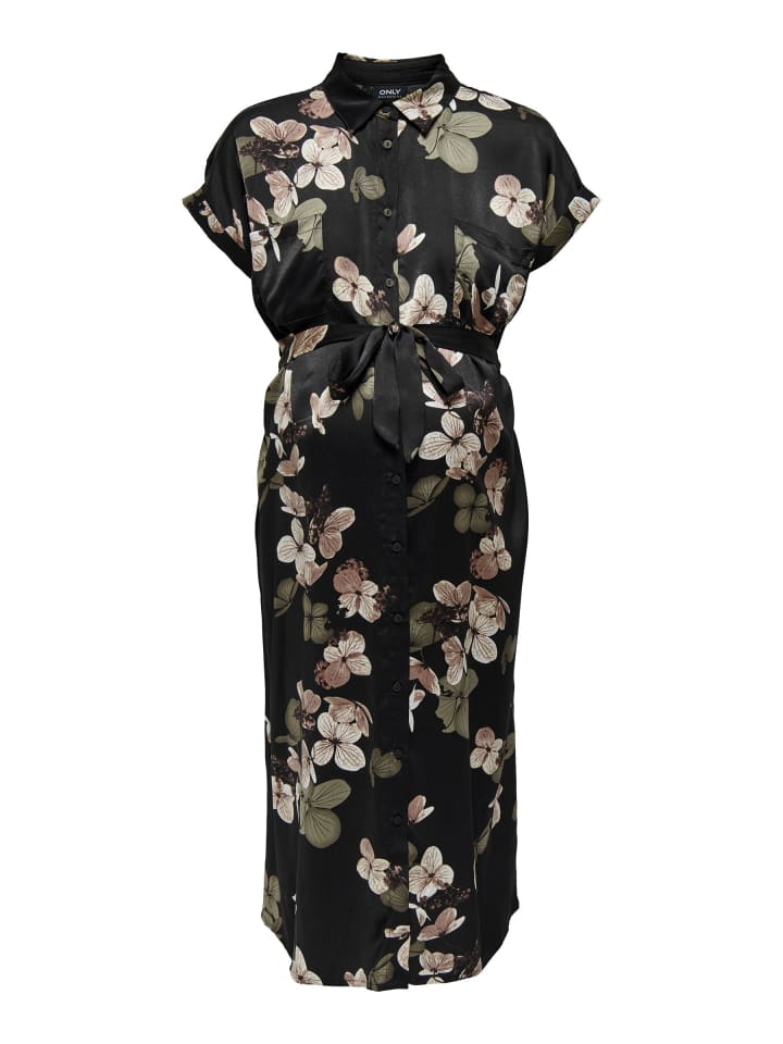 ONLY Платье-рубашка черного цвета
ONLY Платье-рубашка черного цвета