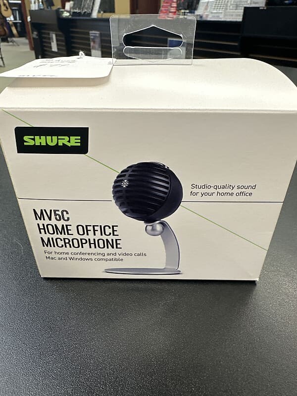 Микрофон Shure MOTIV MV5C-USB Home Office Microphone
Микрофон Shure MOTIV MV5C-USB Home Office Microphone