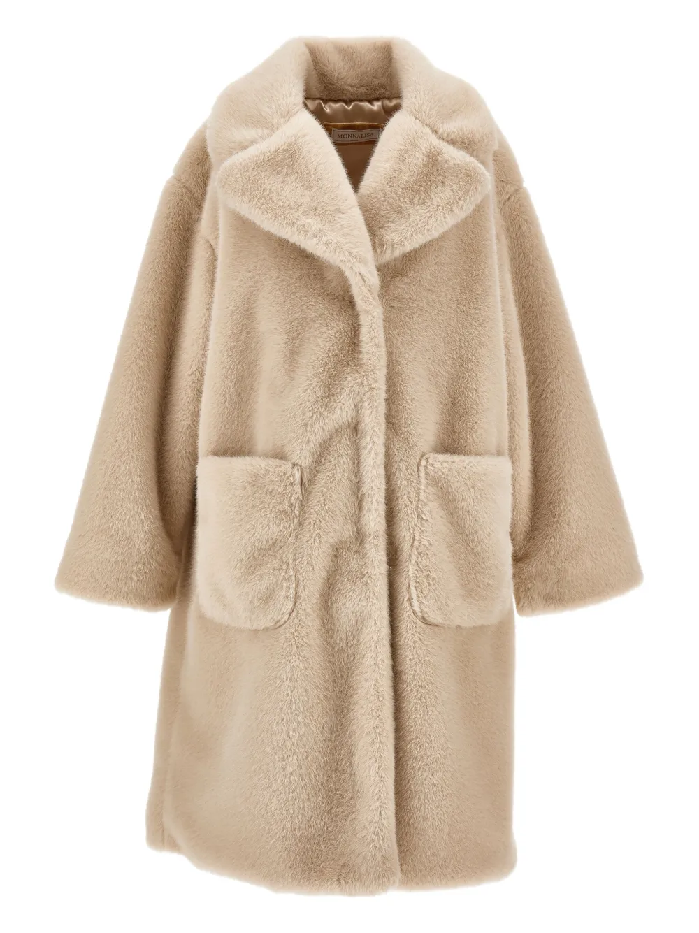 Однобортное пальто Monnalisa, нейтральный
Однобортное пальто Monnalisa, нейтральный