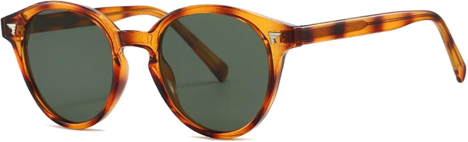 Солнцезащитные очки с защитой от УФ-излучения UV400 для женщин и мужчин | Круглые, в стиле панк, сине-зеленые | для занятий спортом на открытом воздухе DSVIGF, Amber Dark Green
Солнцезащитные очки с защитой от УФ-излучения UV400 для женщин и мужчин | Круглые, в стиле панк, сине-зеленые | для занятий спортом на открытом воздухе DSVIGF, Amber Dark Green