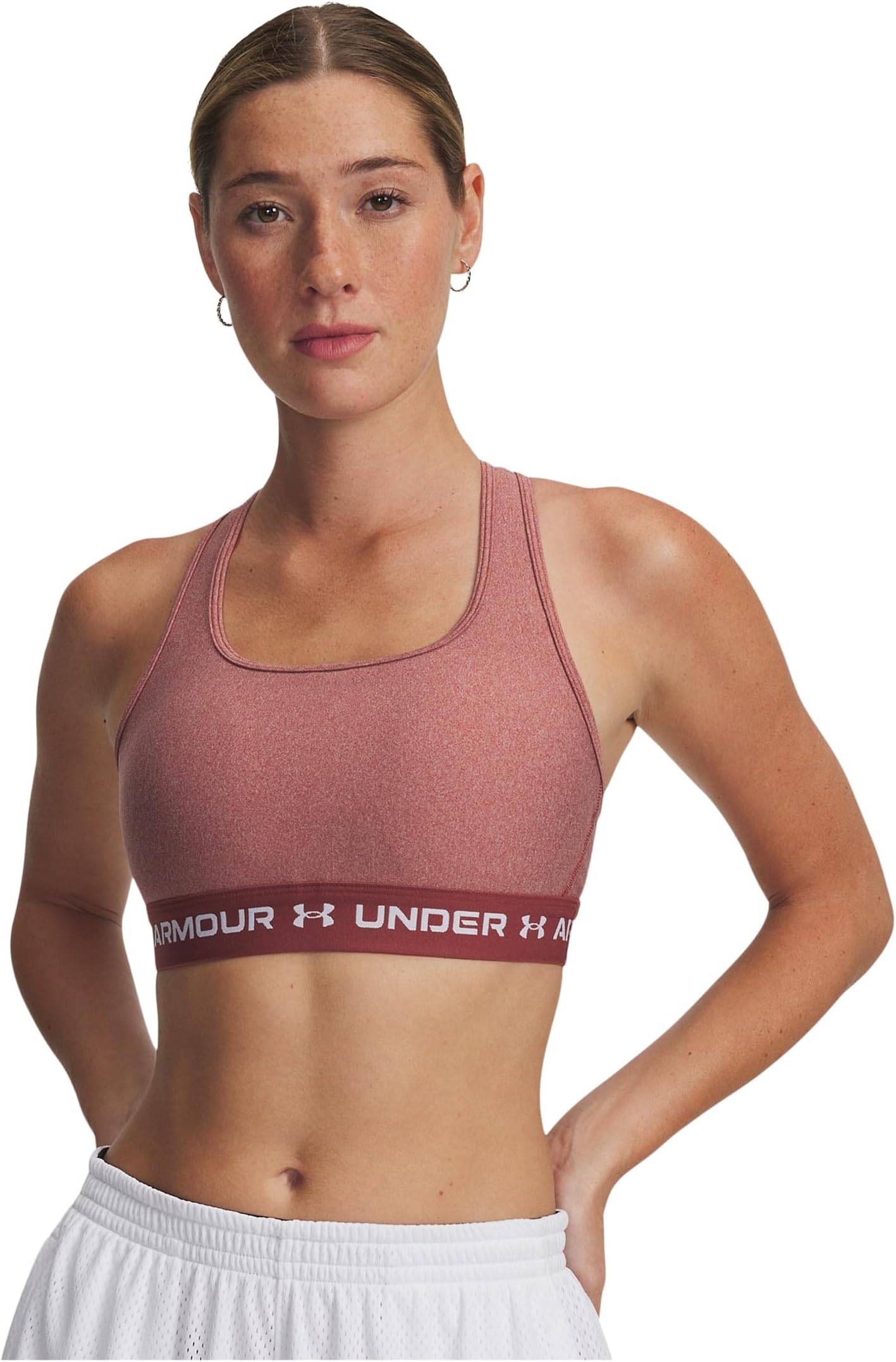 Бюстгальтер Under Armour Crossback Mid Impact Heather Bra, цвет Cinna Red/White
Бюстгальтер Under Armour Crossback Mid Impact Heather Bra, цвет Cinna Red/White