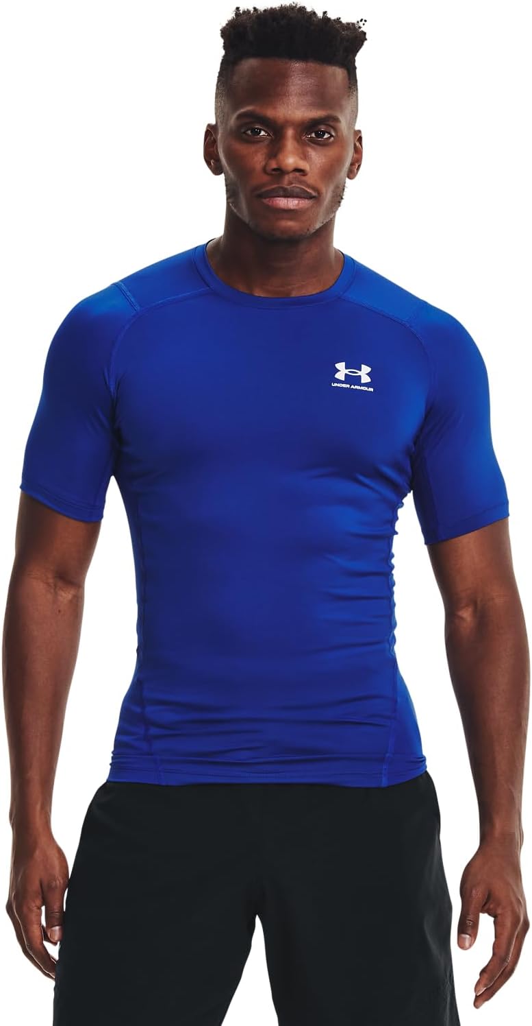 Мужская компрессионная футболка с коротким рукавом HeatGear от Under Armour, Royal Blue (400)/White, Белый, Мужская компрессионная футболка с коротким рукавом HeatGear от Under Armour, Royal Blue (400)/White
Мужская компрессионная футболка с коротким рукавом HeatGear от Under Armour, Royal Blue (400)/White, Белый, Мужская компрессионная футболка с коротким рукавом HeatGear от Under Armour, Royal Blue (400)/White