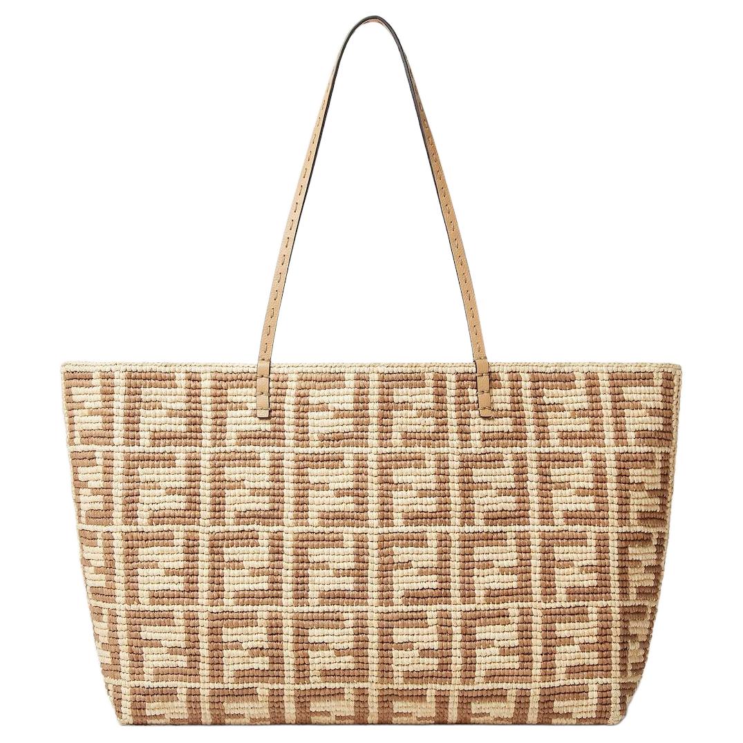 Fendi Сумка-шоппер из рафии, сумка через плечо, большая женская, бежевая
Fendi Сумка-шоппер из рафии, сумка через плечо, большая женская, бежевая