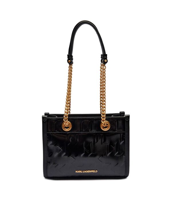 Сумка женская Karl Lagerfeld с цепочками лакированная, черный
Сумка женская Karl Lagerfeld с цепочками лакированная, черный