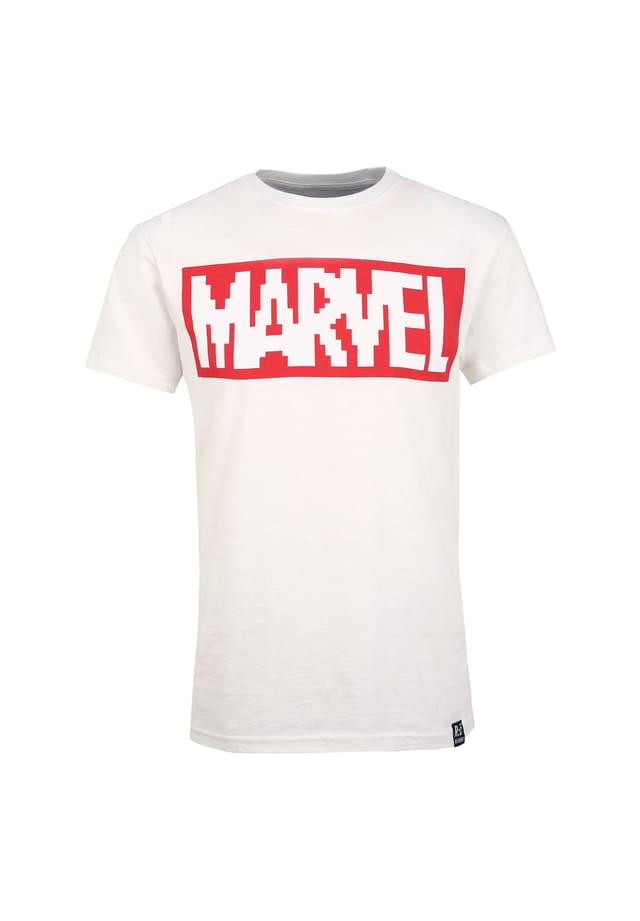 Футболка с логотипом Marvel Pixel цвета экрю с крутым пиксельным принтом Re:Covered, экрю
Футболка с логотипом Marvel Pixel цвета экрю с крутым пиксельным принтом Re:Covered, экрю