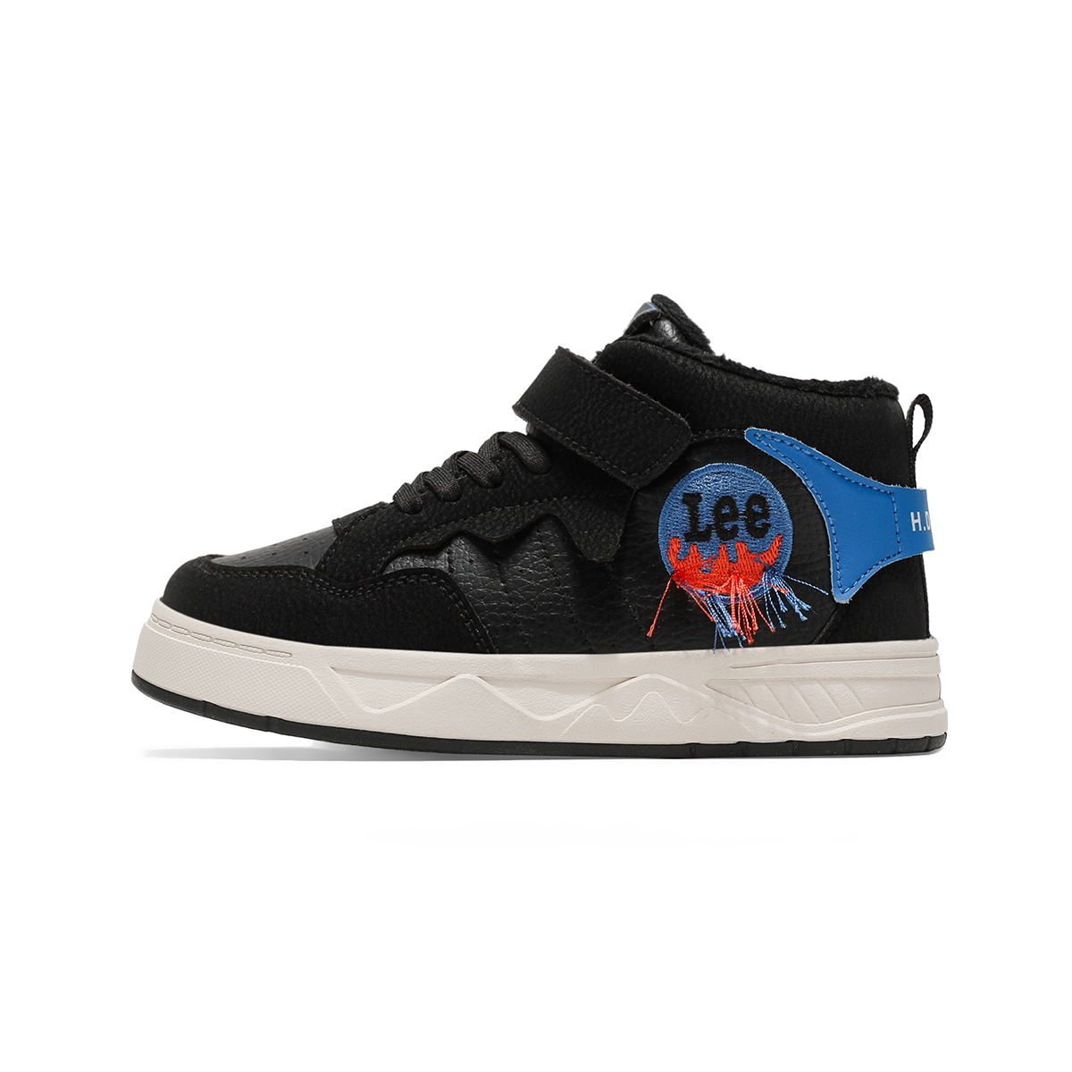 Термоутепленные противоскользящие высокие детские скейтерские кроссовки Kids' LEE KIDS, бежевый/синий
Термоутепленные противоскользящие высокие детские скейтерские кроссовки Kids' LEE KIDS, бежевый/синий