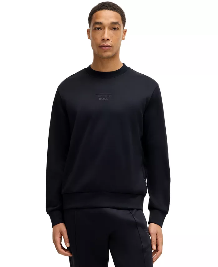 Porsche x BOSS Мужской свитшот свободного кроя с логотипом Hugo Boss, синий
Porsche x BOSS Мужской свитшот свободного кроя с логотипом Hugo Boss, синий