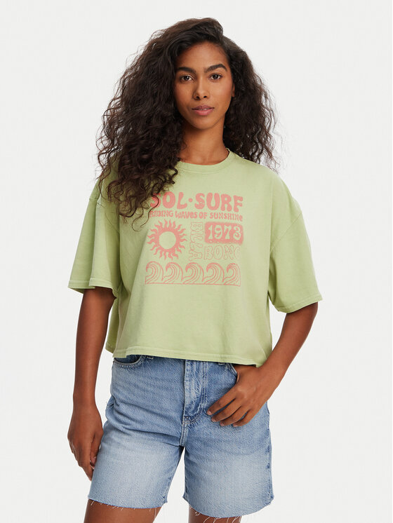 Футболка оверсайз Sol Surf EBJZT00428 Billabong, зеленый
Футболка оверсайз Sol Surf EBJZT00428 Billabong, зеленый