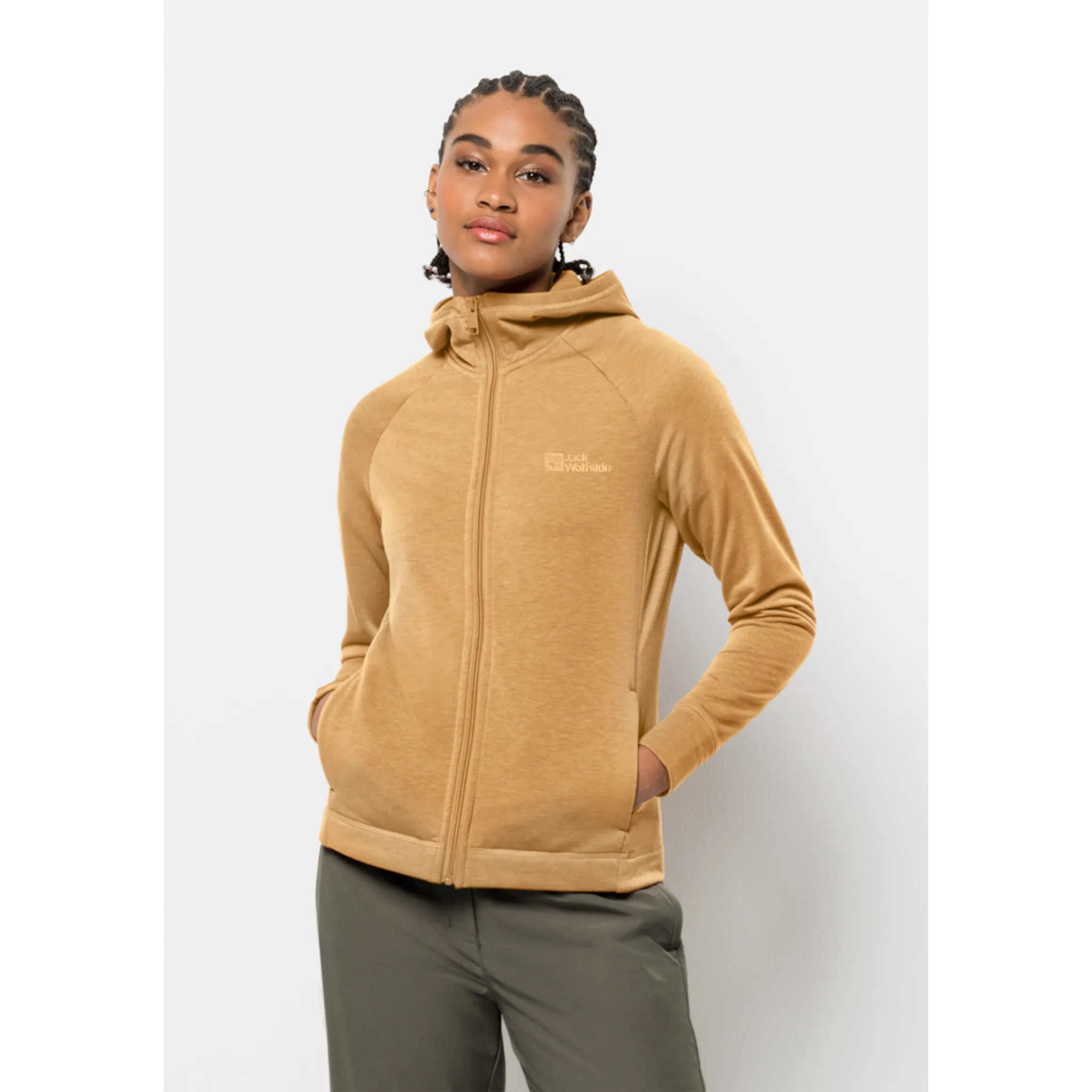 Флисовая куртка Jack Wolfskin "WALDSEE HOODED JKT W", с капюшоном, желтый
Флисовая куртка Jack Wolfskin "WALDSEE HOODED JKT W", с капюшоном, желтый