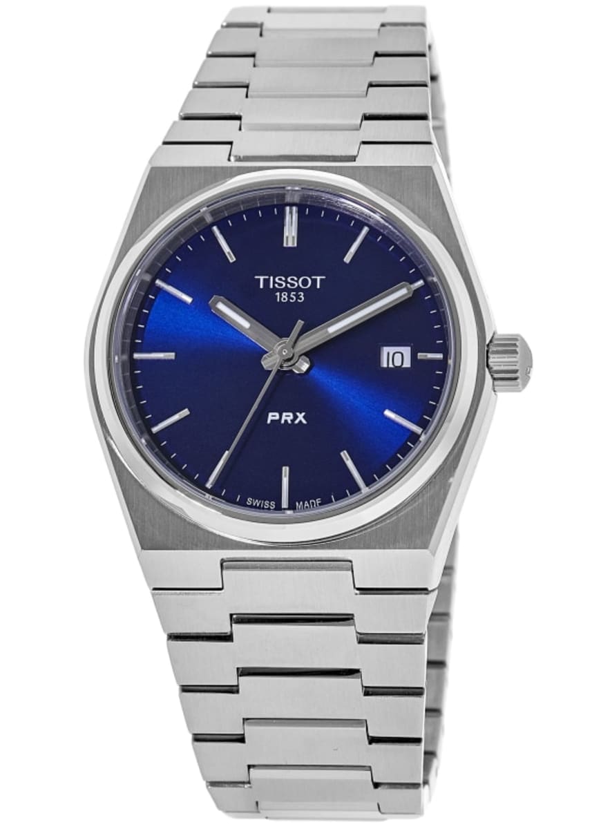 Часы унисекс Tissot PRX Quartz 35 мм с синим циферблатом и стальным корпусом T137.210.11.041.00
Часы унисекс Tissot PRX Quartz 35 мм с синим циферблатом и стальным корпусом T137.210.11.041.00