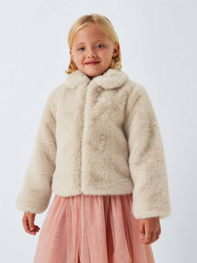 Детская куртка из искусственного меха John Lewis Heirloom Collection, Cream
Детская куртка из искусственного меха John Lewis Heirloom Collection, Cream