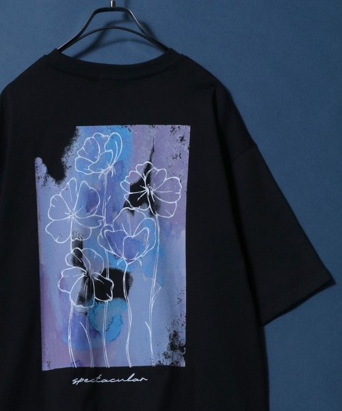 Футболка с коротким рукавом, цветочным принтом и приятным на ощупь покрытием на спине ANPAS, черный
Футболка с коротким рукавом, цветочным принтом и приятным на ощупь покрытием на спине ANPAS, черный