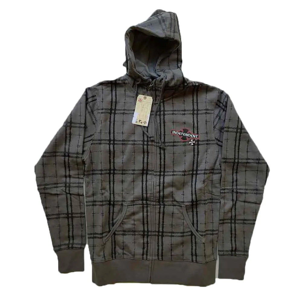 Толстовка Independent Patches full zip, серый
Толстовка Independent Patches full zip, серый