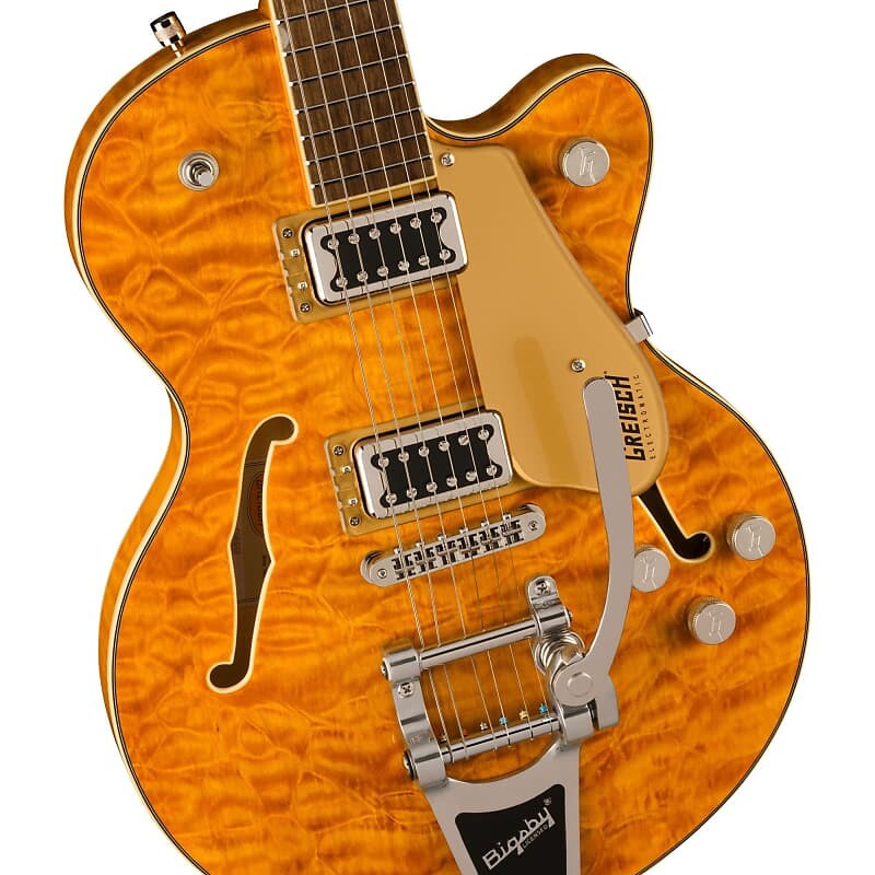 Электрогитара Gretsch G5655T-QM Electromatic Center Block Jr Single-Cut Quilted Maple with Bigsby - Speyside
Электрогитара Gretsch G5655T-QM Electromatic Center Block Jr Single-Cut Quilted Maple with Bigsby - Speyside