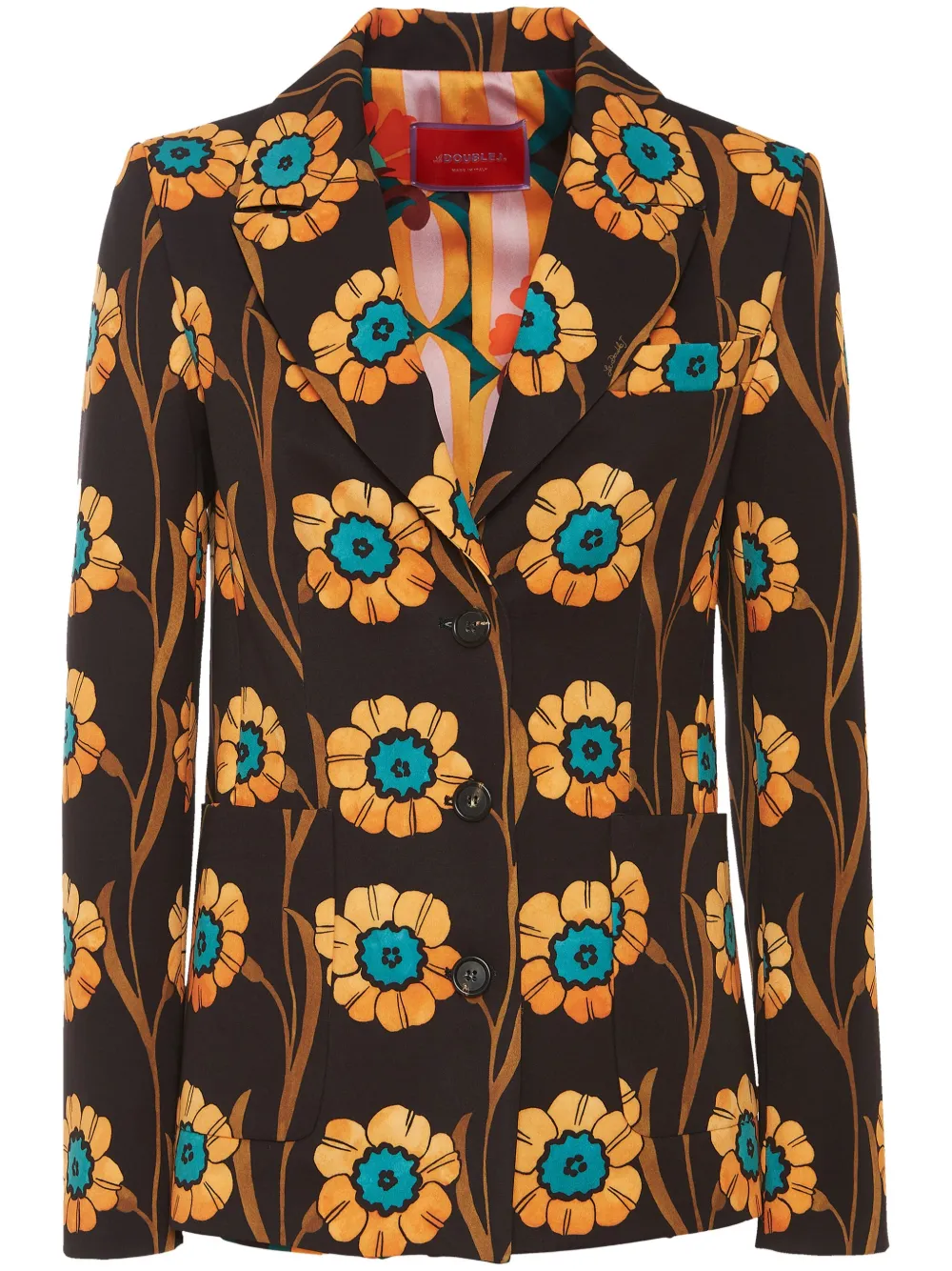 Блейзер 24/7 с цветочным принтом La DoubleJ, черный
Блейзер 24/7 с цветочным принтом La DoubleJ, черный