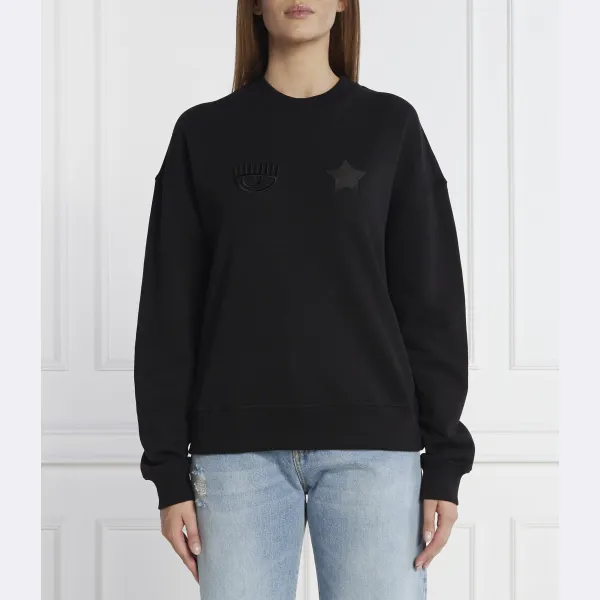 Толстовка обычного кроя Chiara Ferragni, черный
Толстовка обычного кроя Chiara Ferragni, черный