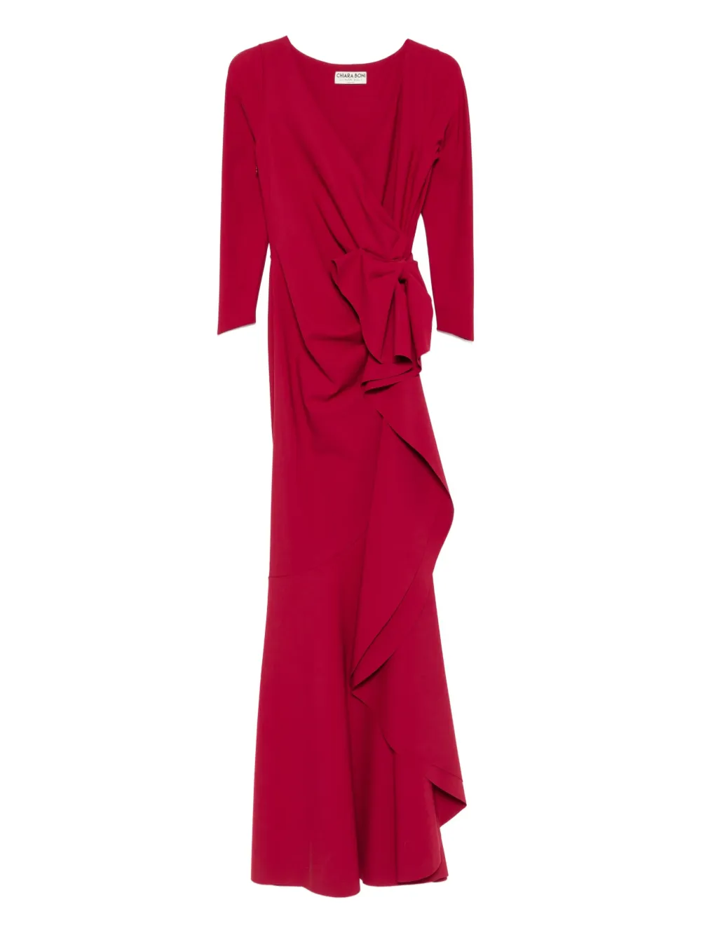 Платье макси с оборками и бантом Chiara Boni La Petite Robe, красный
Платье макси с оборками и бантом Chiara Boni La Petite Robe, красный