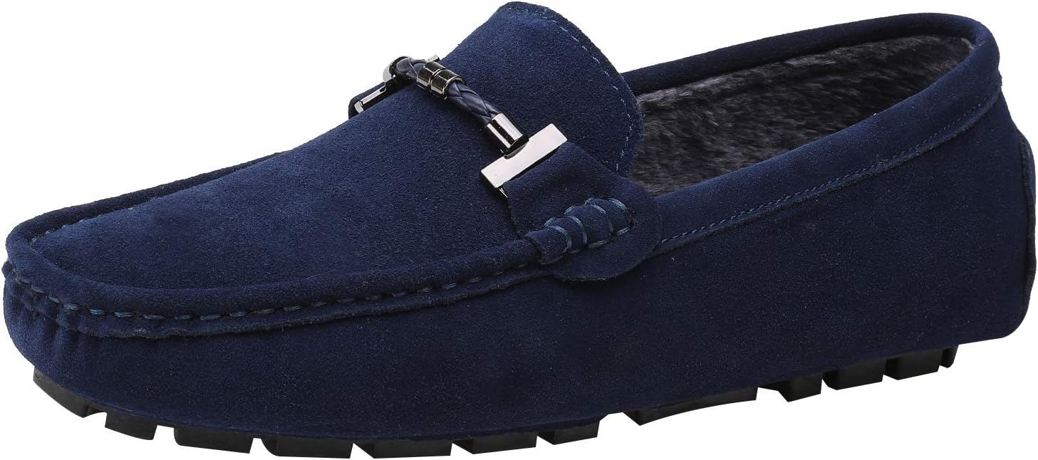 Мужские элегантные лоферы ANUFER с пряжкой, комфортные замшевые туфли, стильные мокасины, темно-синий
Мужские элегантные лоферы ANUFER с пряжкой, комфортные замшевые туфли, стильные мокасины, темно-синий